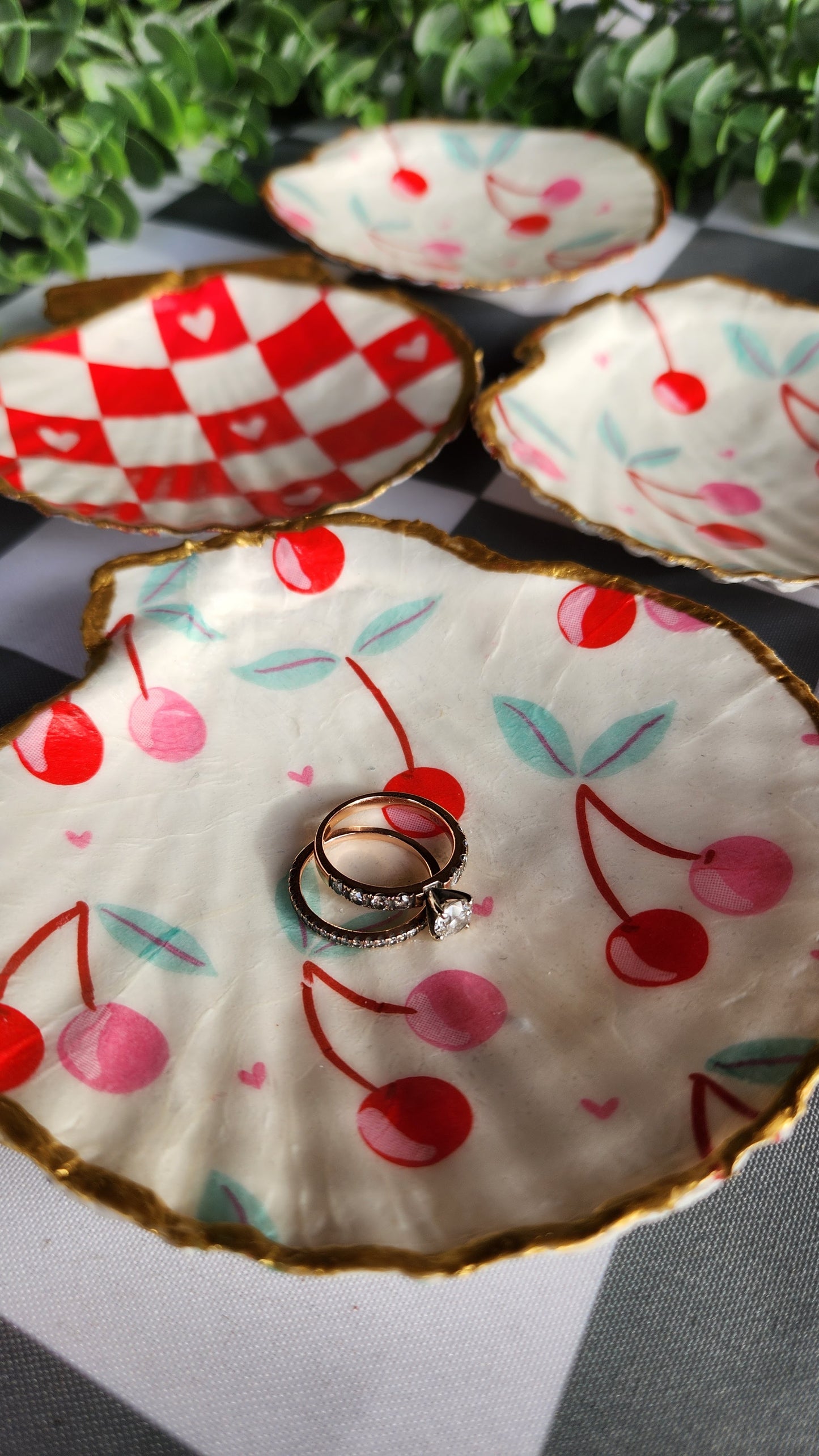 Handmade Shell Ornaments & Trinket Dishes