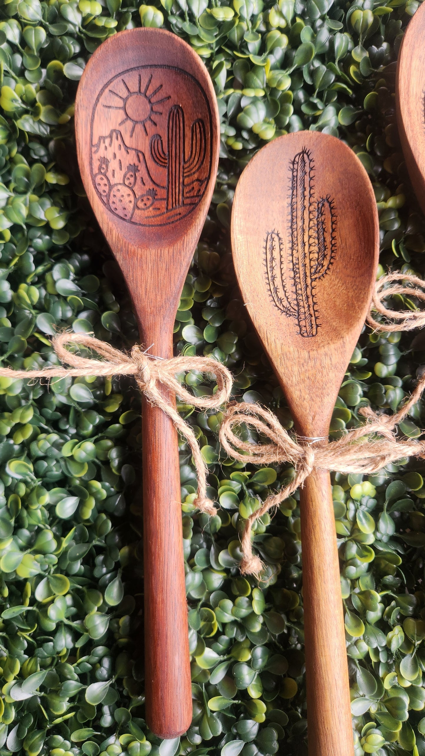 Engraved Wooden Spoons