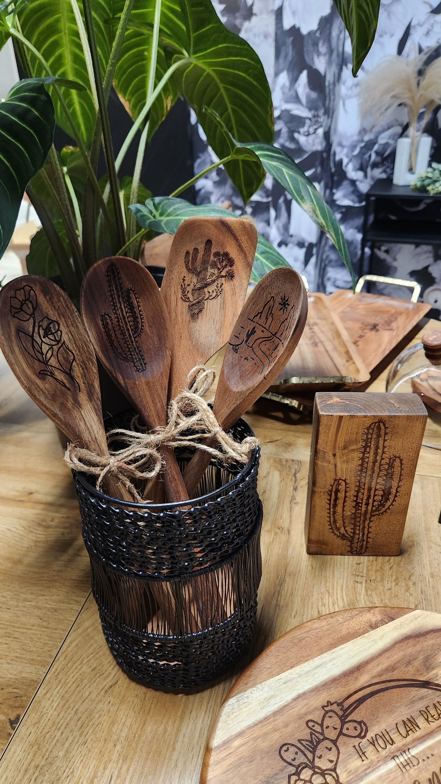 Engraved Wooden Spoons