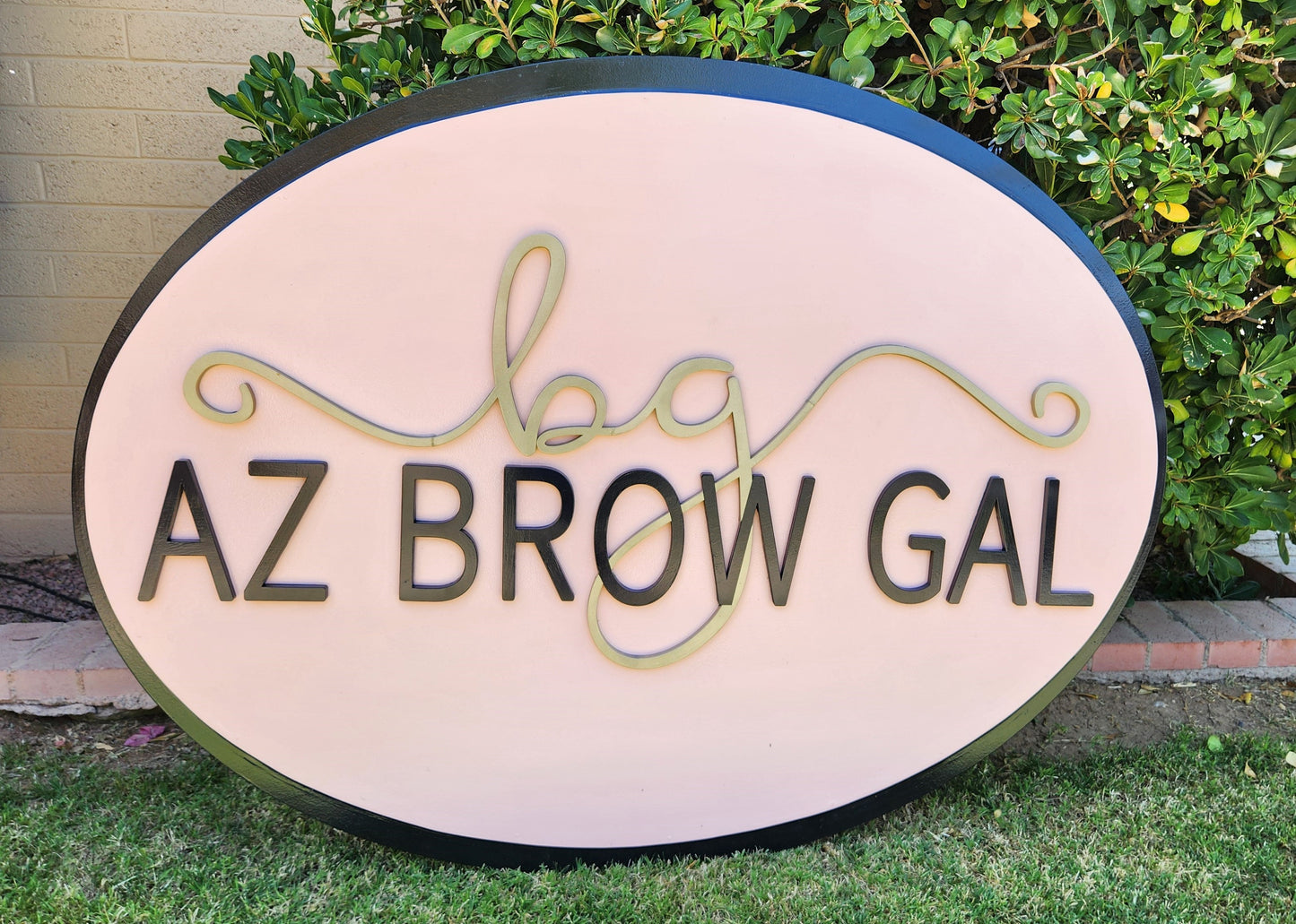 Business Logo 3 Layer 4' Sign