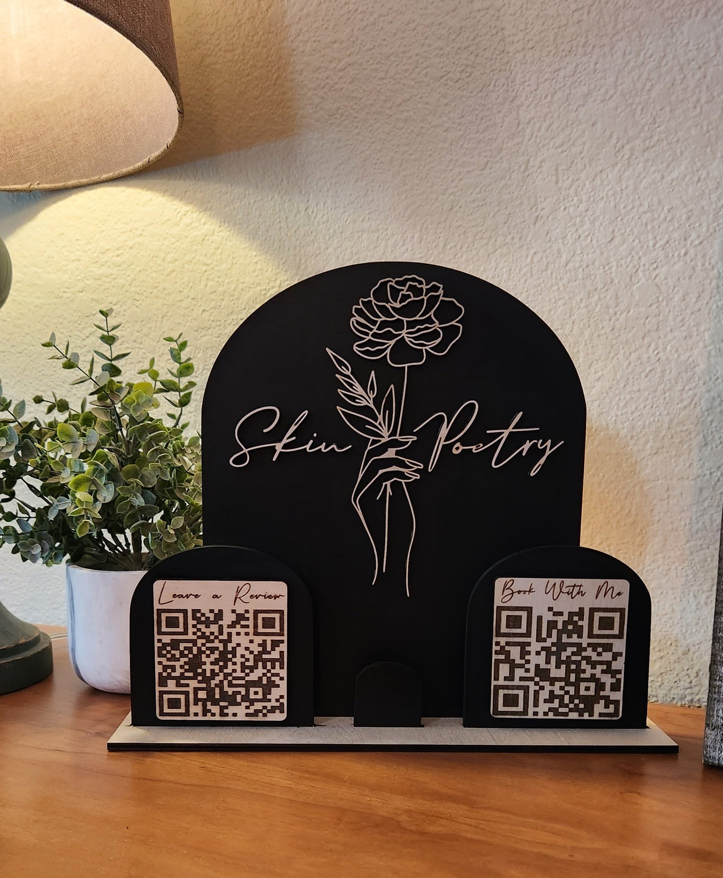 Business QR Code Sign