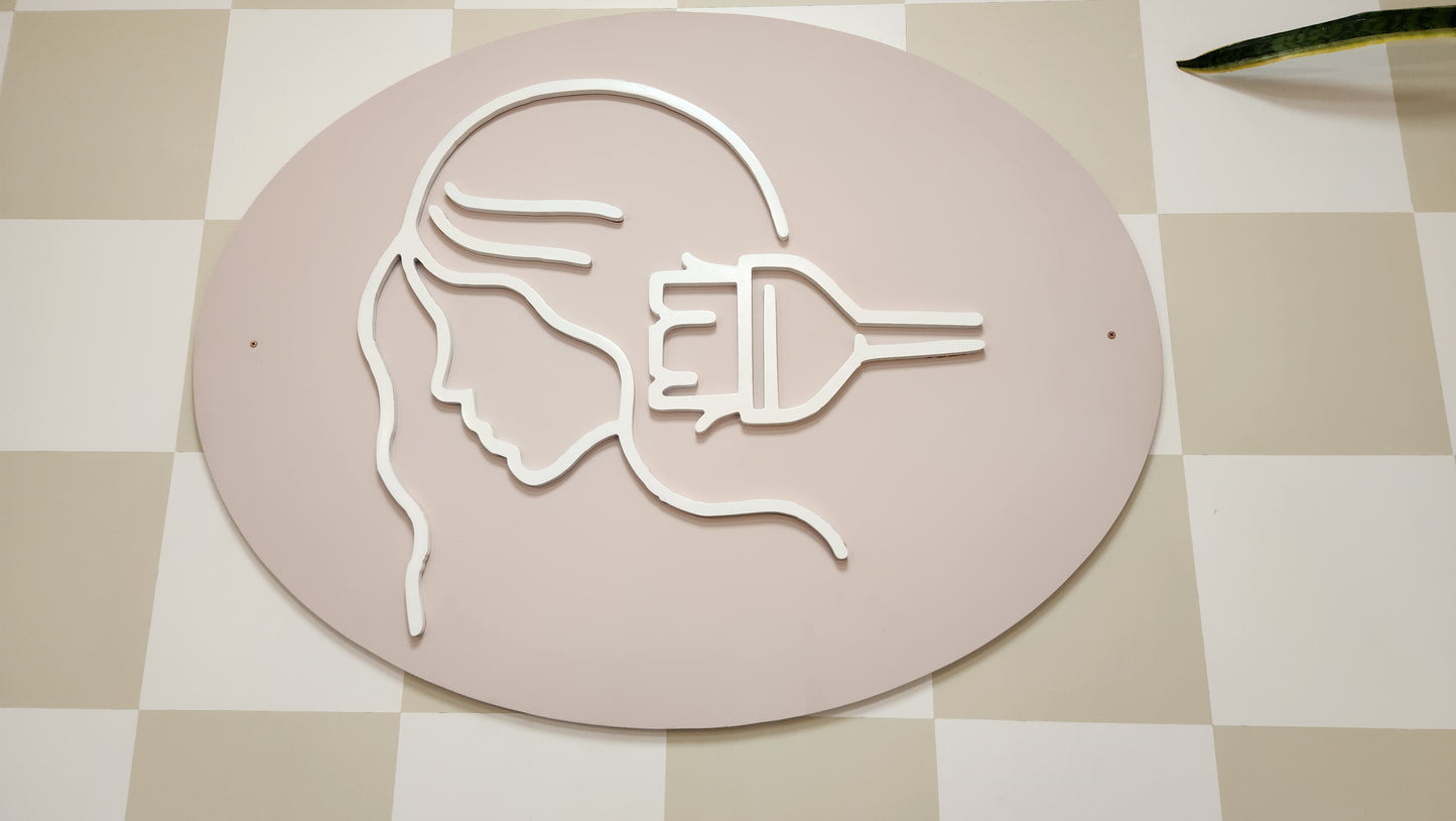 Business Logo 2 Layer 4' Sign