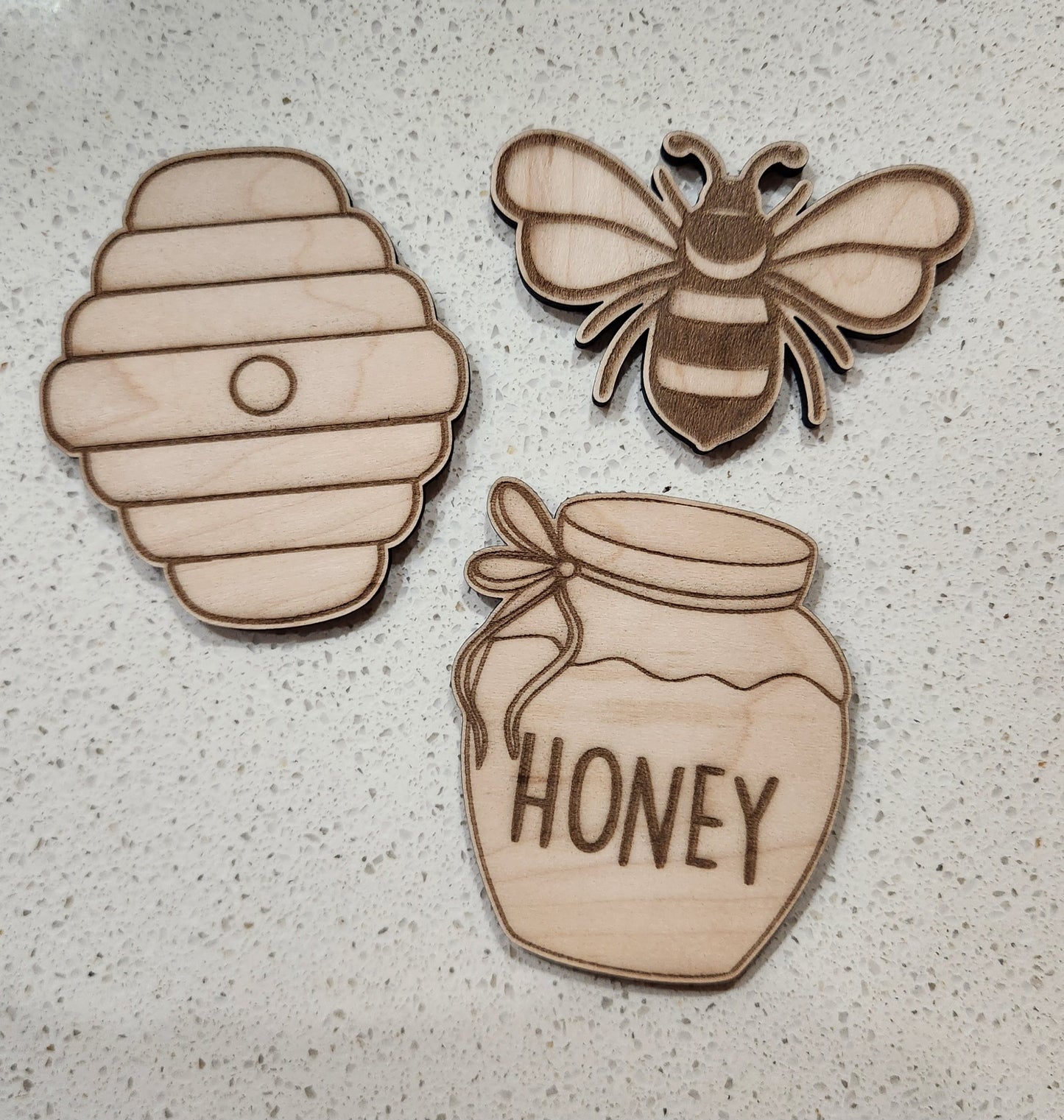 Wooden Bee Nursery Decor/ Table Settings