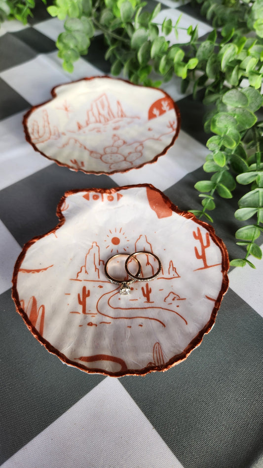 Handmade Shell Ornaments & Trinket Dishes