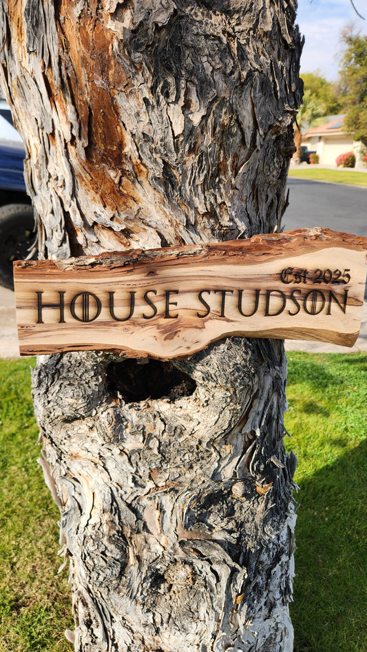 Game of Thrones House Sign